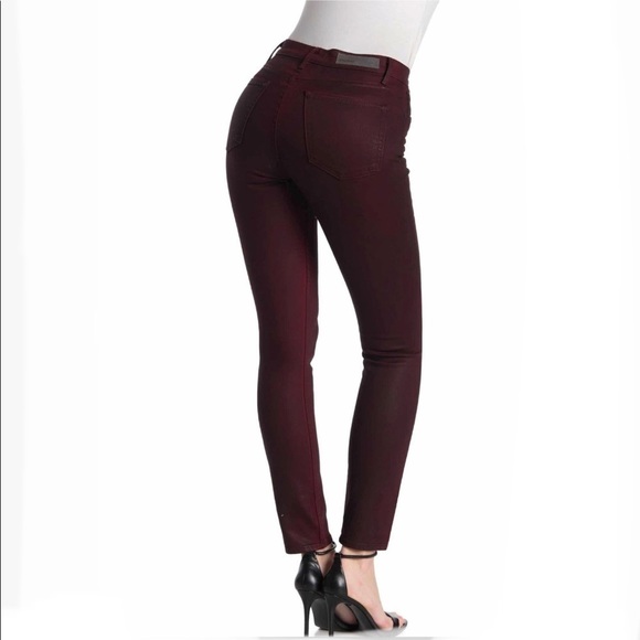 GRLFRND KAROLINA COATED HIGH RISE SKINNY JEANS - Picture 2 of 6